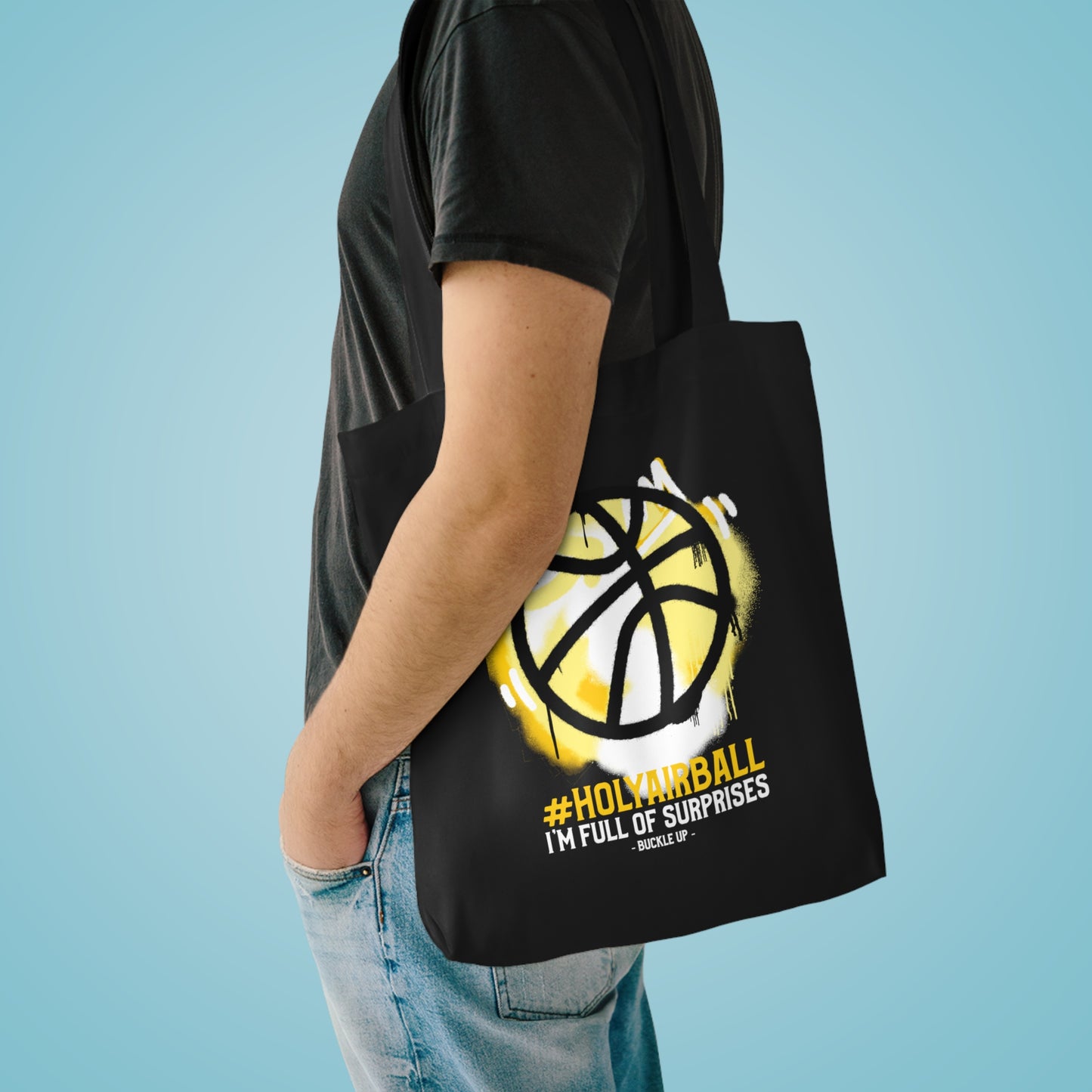 The #HolyAirball Tote Bag