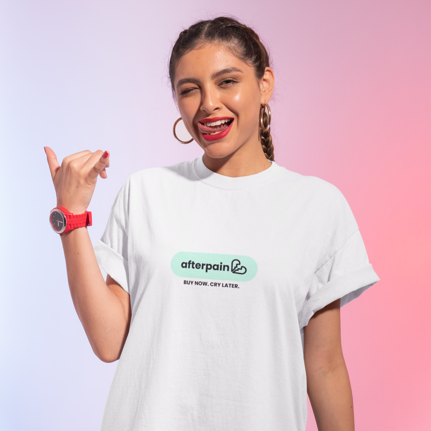 afterpain – Buy Now, Cry Later | Unisex T-shirt