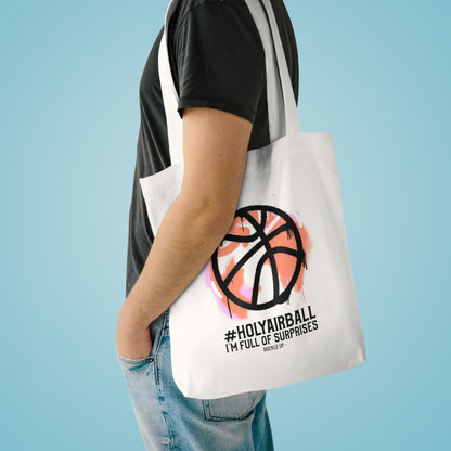 The #HolyAirball Tote Bag